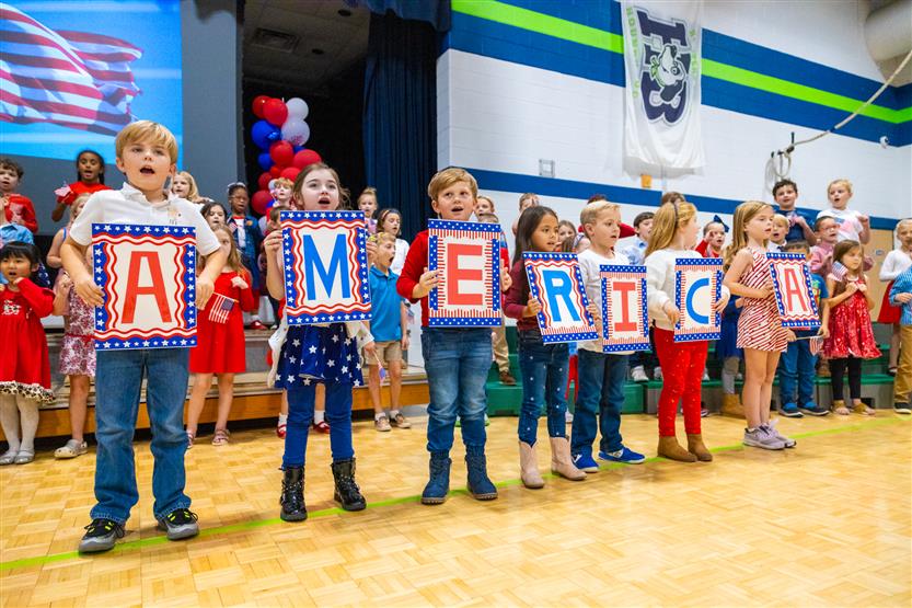 Students celebrate Veterans Day